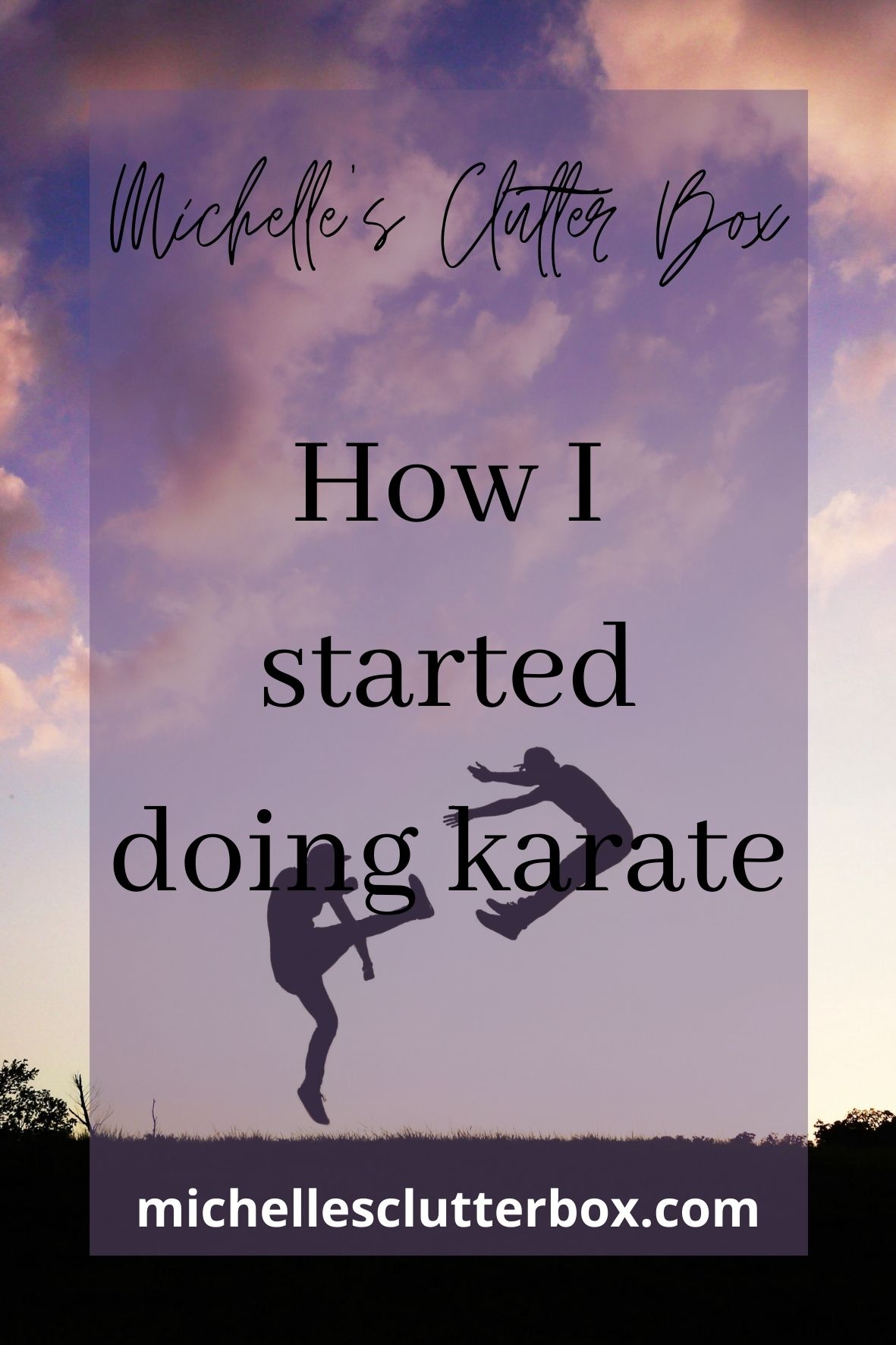 How I started doing karate